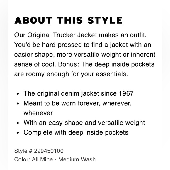 Levi's Light Blue Denim Trucker Jacket - Picture 13 of 14